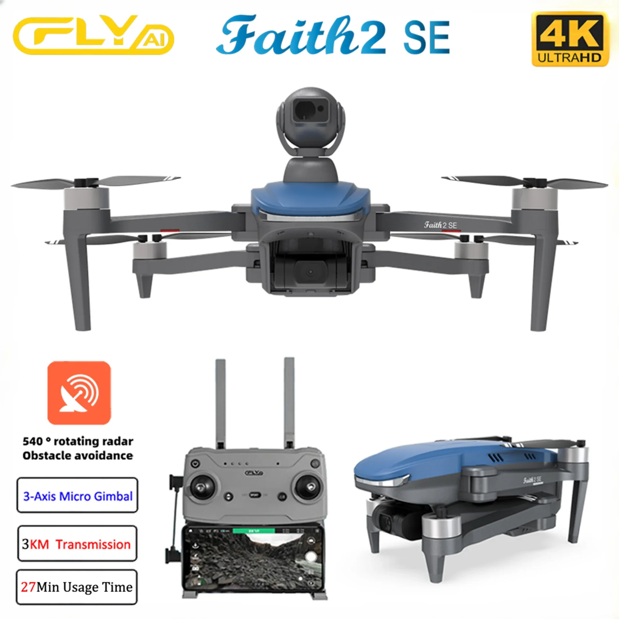 Jjrc Drone X12 - Fe 2 SE Con 540 °