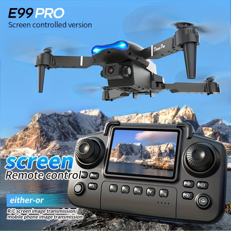 Drone Ae Rc - Dron plegable E99 PRO MAX con