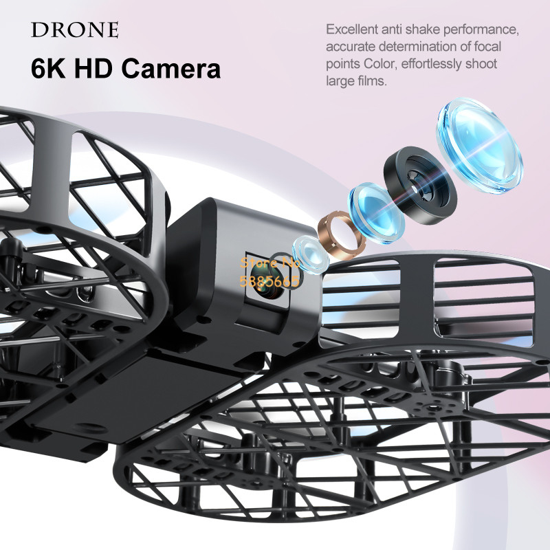 Cámara HD 8K 360 °   Protecció - Drone Ae Rc reseña y precio