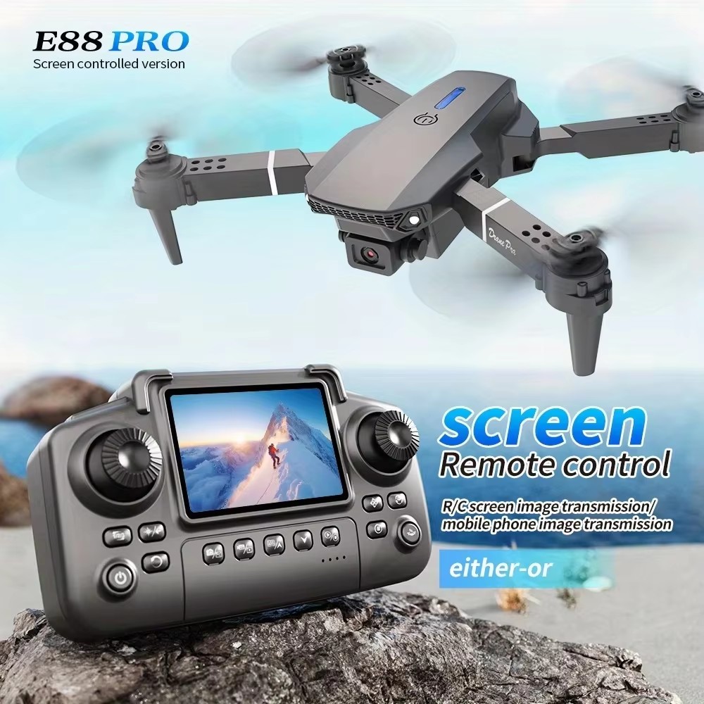 Nuevo Dron E88 2026, Dron de F - Drone E88 Rc Quadcopter reseña y precio