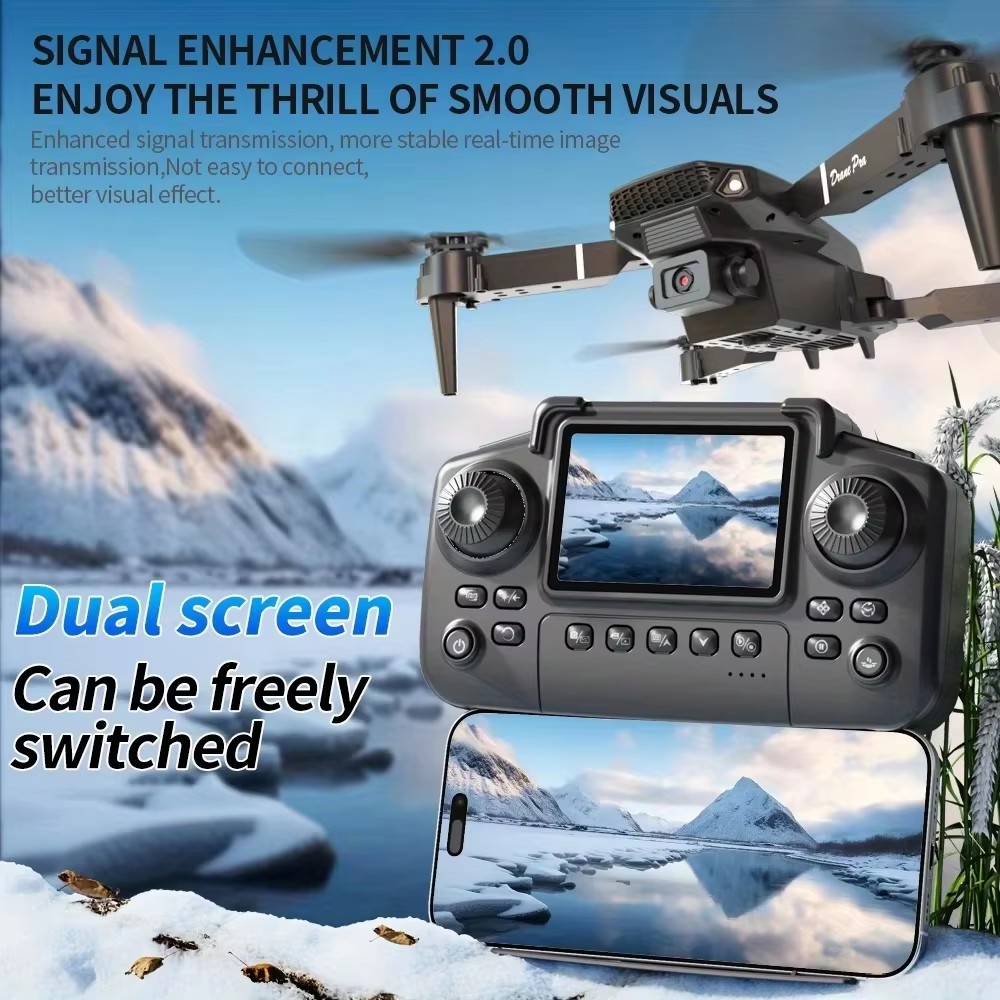 Nuevo Dron E88 2026, Dron de F - Drone E88 Rc Quadcopter reseña y precio