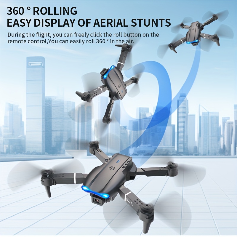 Dron plegable E99 PRO MAX con  - Drone Ae Rc reseña y precio