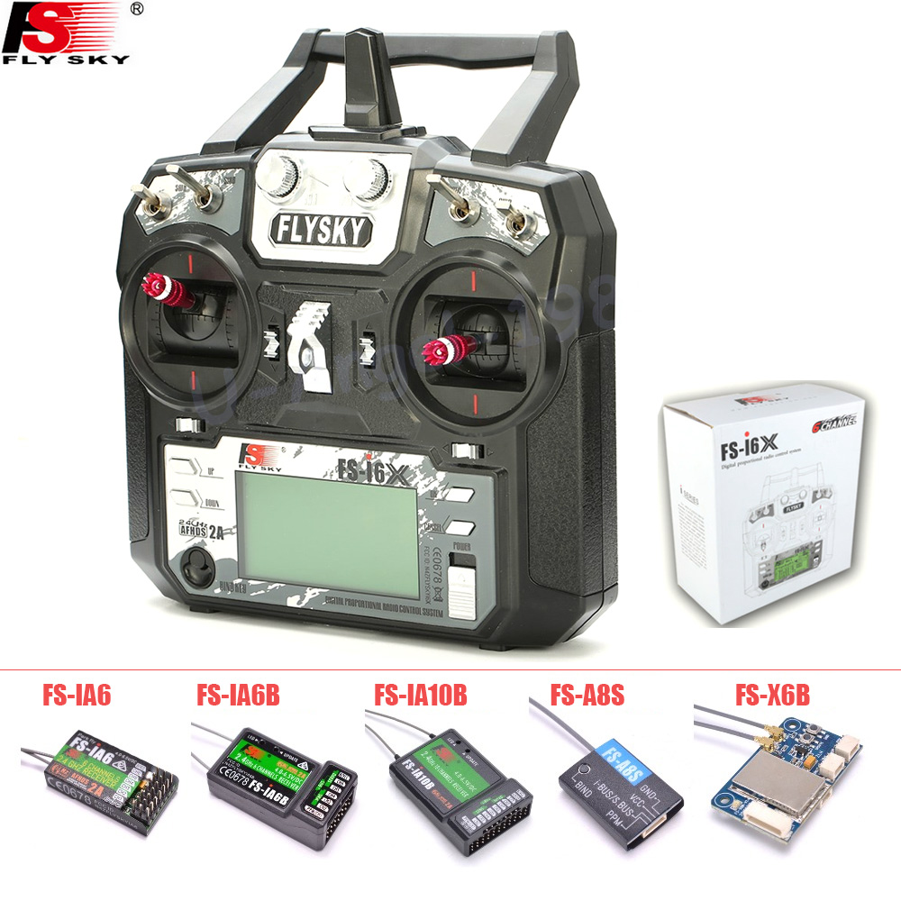 FLYSKY FS-i6X FS i6X 10CH 2,4  - Drone Rc Leading reseña y precio