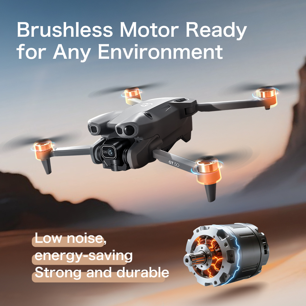 Dron Brand+ GT50 Pro RC 8K HD  - Jjrc Drone X12 reseña y precio